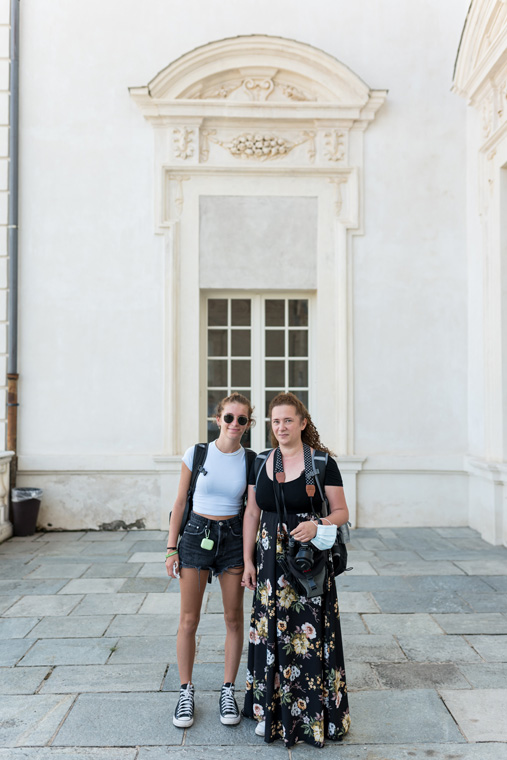 Alessandra (16 anni) e Alice (36 anni). Da Mantova
