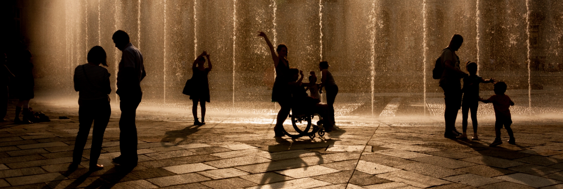 Teatro d'acqua nella Fontana del Cervo - foto di Paolo Bande
