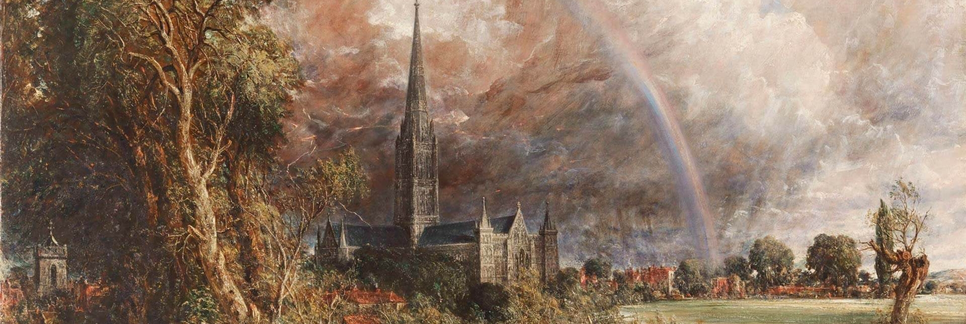 John Constable, La Cattedrale di Salisbury vista dai prati, 1831