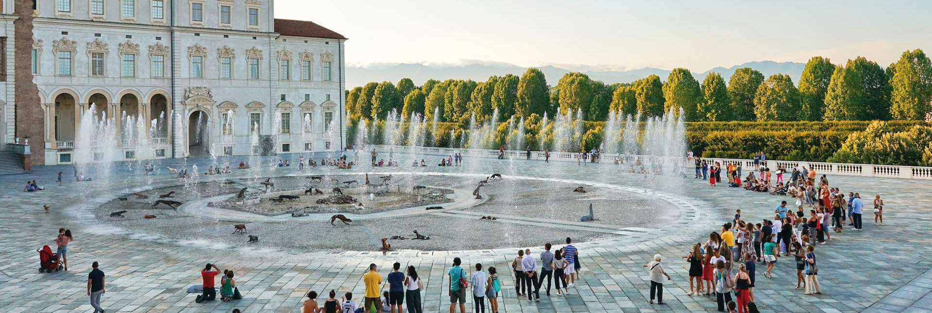 Teatro d'acqua nella Fontana del Cervo - foto di Michele d'Ottavio