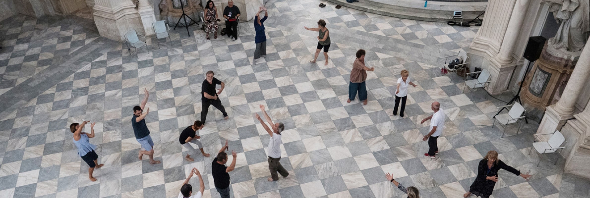 Partecipanti al progetto Dance well - Foto Fabio Melotti