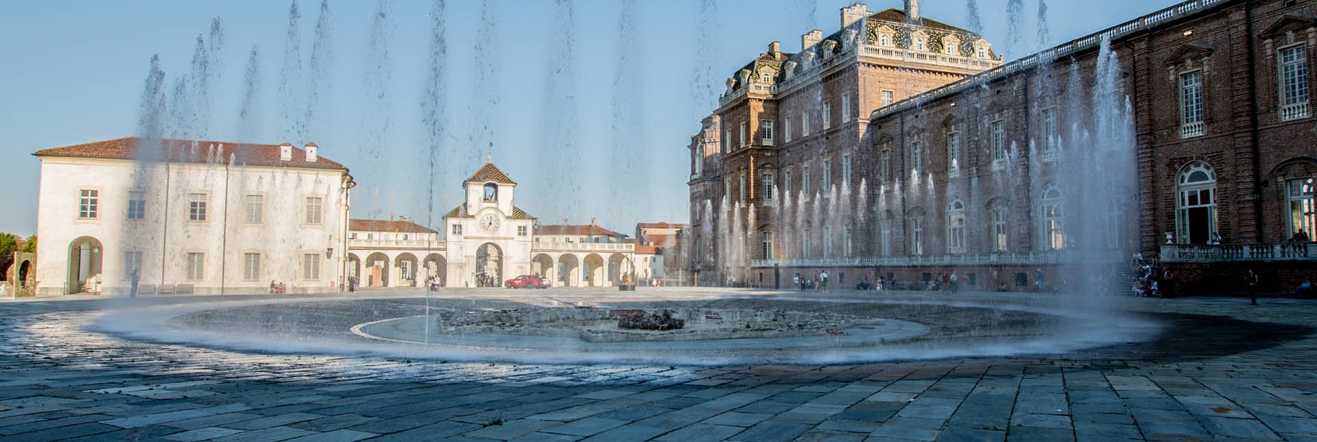 Wasserspiele am Hirschbrunnen