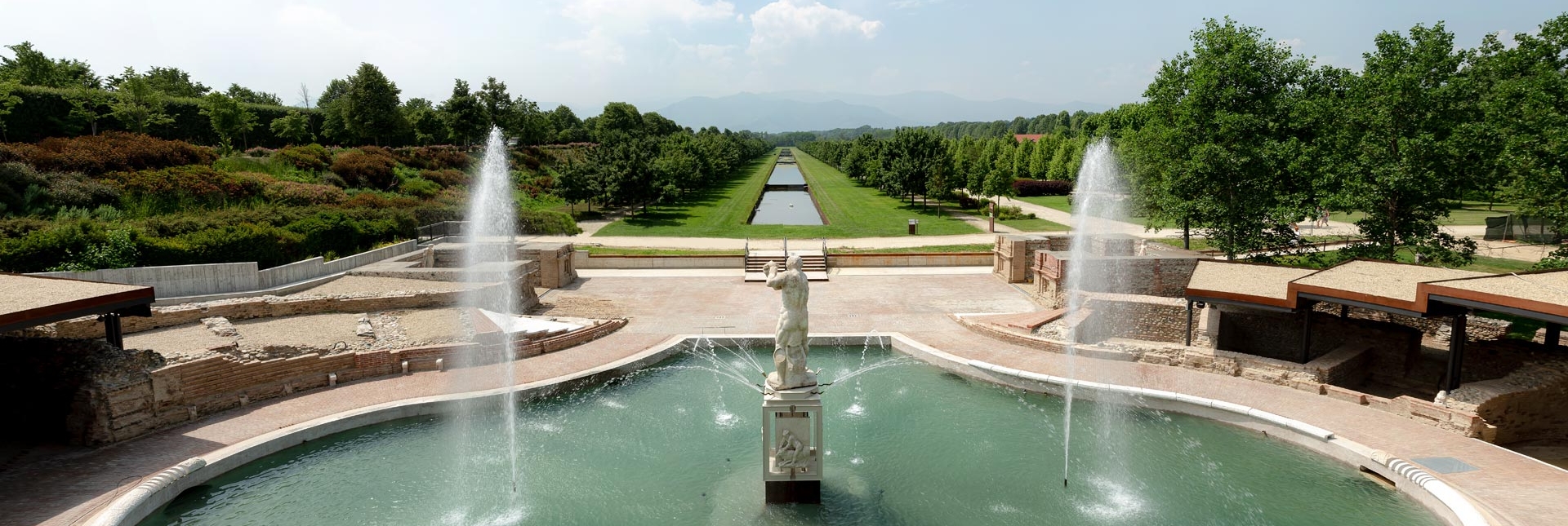 I Giardini visti dalla Fontana dell'Ercole - Foto di Paolo Robino