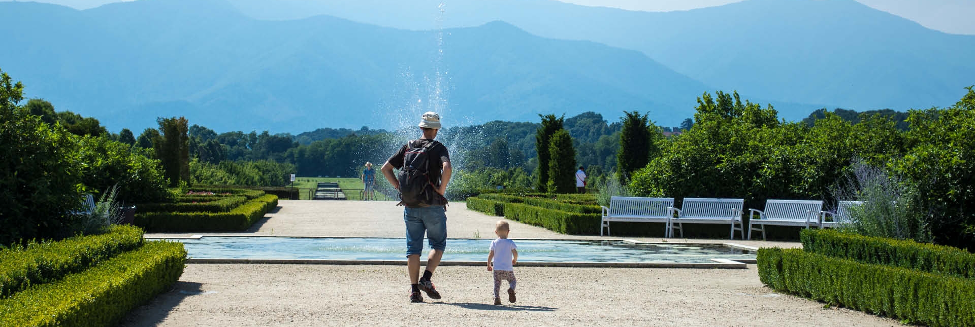 Visitatori nei Giardini - Foto di Sara De Velis