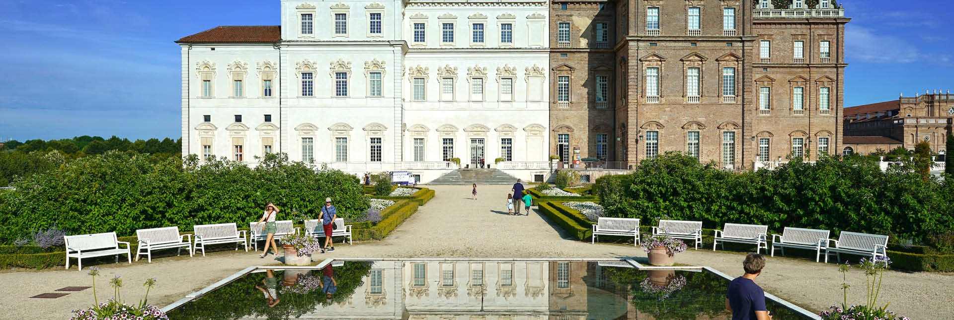 La Reggia di Venaria vista dal Giardino a Fiori - Foto di Michele D'Ottavio