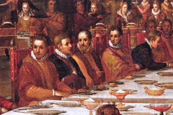 Monarchs at the table.  Vienna Kunsthistorische -  © KHM-Museumsverband