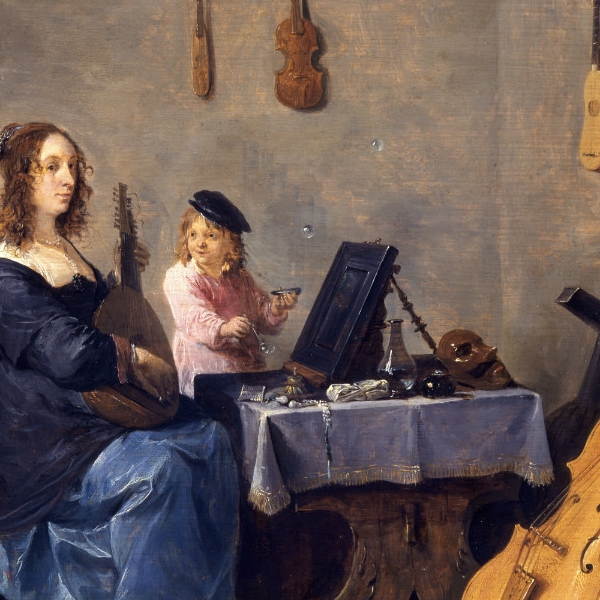David Teniers - Moglie e figlio