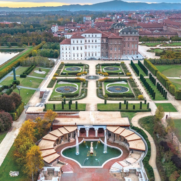 Reggia di Venaria, veduta aerea - Foto di Dario Fusaro