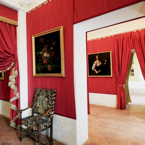 Appartamento di Madama Reale Maria Giovanna Battista - Particolare dell'Alcova
