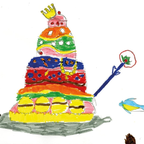 Attività Il banchetto del Re - I disegni delle torte