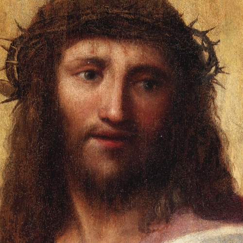 Volto di Cristo, 1520 ca - Antonio Allegri, detto il Correggio