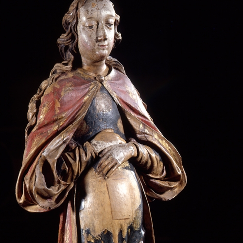Vergine incinta - Scultore del sec. XV