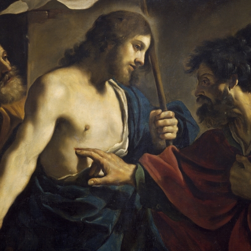 Incredulità di san Tommaso, 1621 ca - Giovan Francesco Barbieri, detto il Guercino