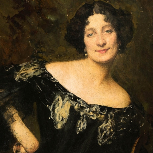 Giacomo Grosso, Ritratto della signora Luisa Chessa