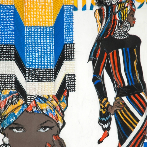 Africa. Maria Pezzi per Missoni - Illustrazioni di Africa