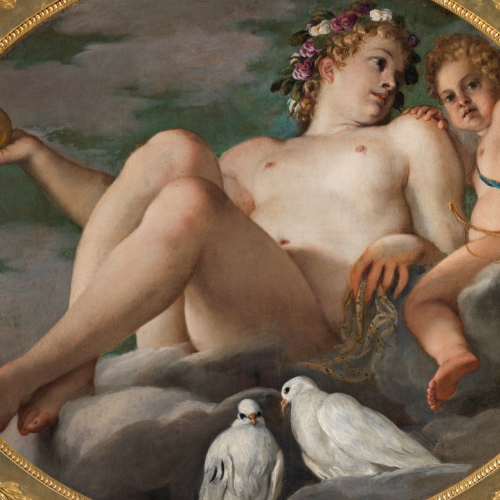 Annibale Carracci, Ovali con divinità, Venere. 1590-92. Modena, Galleria Estense