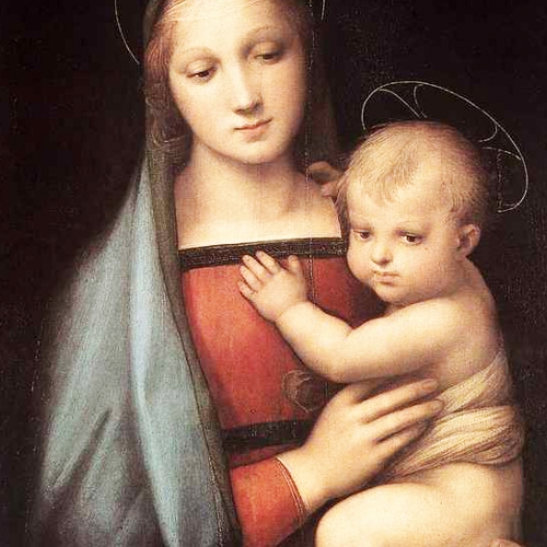 Raffaello, Madonna del Granduca, 1507. Firenze, Galleria Palatina di Palazzo Pitti