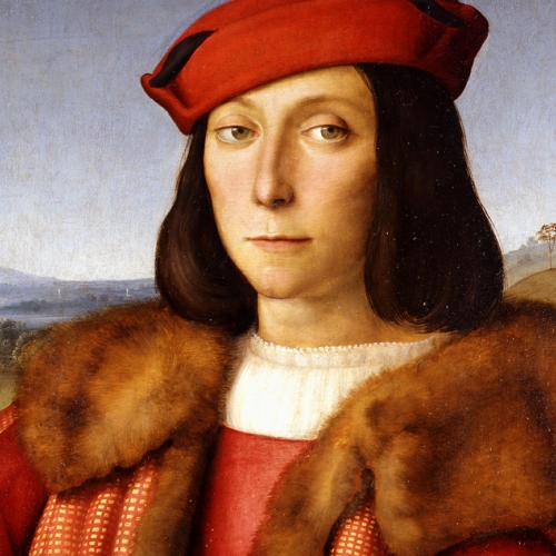 Raffaello, Ritratto di giovane con mela. Firenze, Galleria degli Uffizi