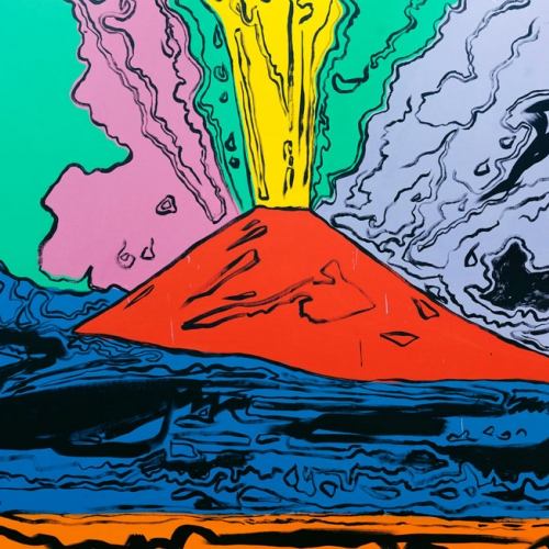 Andy Warhol, Vesuvius, 1985