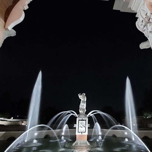 Fontana dell'Ercole - Foto notturna