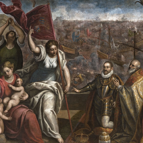 Palma il Giovane (1548/50 - 1628), Celebrazione della vittoria della battaglia di Lepanto del 7 ottobre 1571
