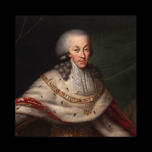 Giovani Antonio Maria Panealbo, Ritratto di Carlo Emanuele IV in maestà 