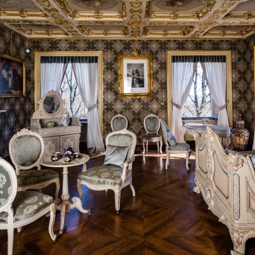 Appartamenti reali. Camera da letto di Rosa Vercellana - Foto di Lea Anouchinsky 