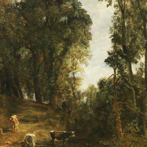 John Constable, Trees at Hampstead