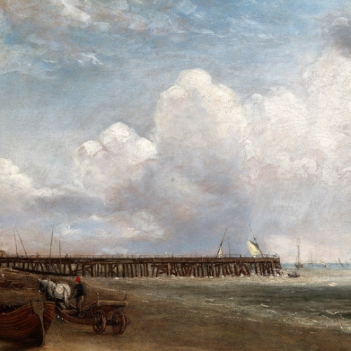John Constable, Yarmouth Jetty (Il molo di Yarmouth), dopo il 1823, olio su tela