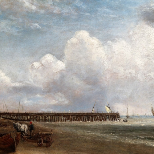 John Constable, Yarmouth Jetty, dopo il 1823, olio su tela