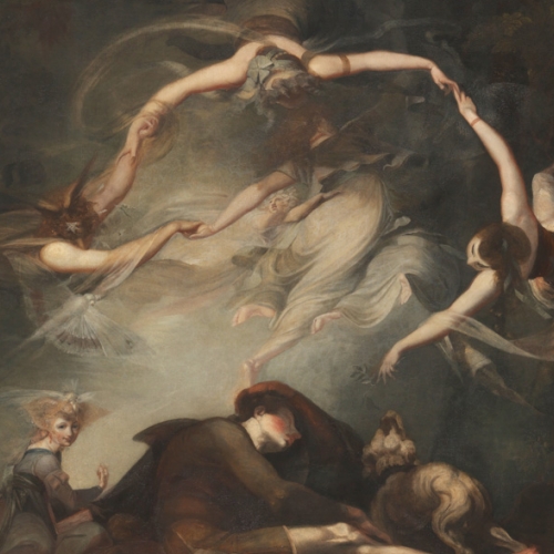 Henry Fuseli, The Shepherd's Dream, from 'Paradise Lost', 1793 -  © Tate / Tate Images