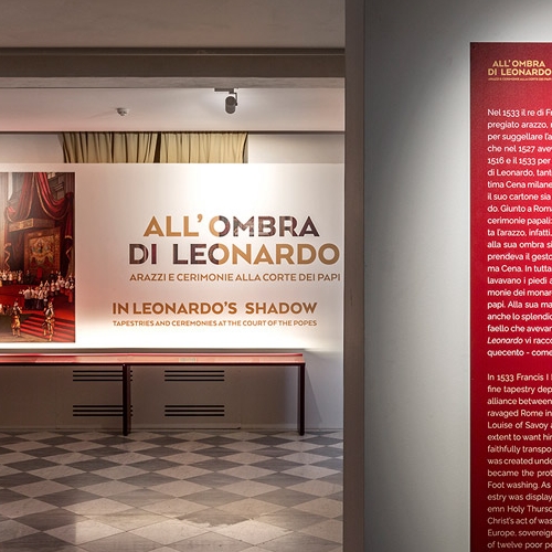 All’ombra di Leonardo - La mostra. Foto di Beppe Giardino