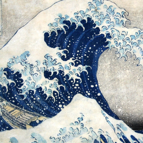 Katsushika Hokusai, La grande onda a largo di Kanagawa, xilografia su carta tecnica nishiki-e_ xylography on nishiki-e technical paper, 1834 circa. Torino, Museo d’Arte OrientalKatsushika Hokusai, La grande onda a largo di Kanagawa, xilografia su carta tecnica nishiki-e_ xylography on nishiki-e technical paper, 1834 circa. Torino, Museo d’Arte Oriental