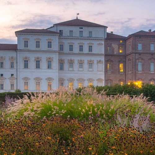 La Reggia La Reggia di Venaria dal Giardino a Fiori in autunno - Foto di Dario Fusaro