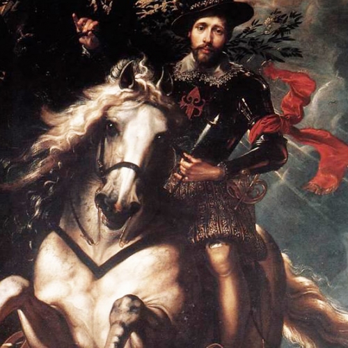 P.P. RUBENS, Ritratto di Giovan Carlo Doria a cavallo, 1607-1608 circa, Musei Nazionali di Genova - Galleria Nazionale della Liguria.