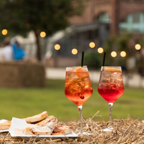 Aperitivo alla Cascina Medici del Vascello - Foto di Micol Sacchi