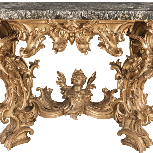 Intagliatore romano, Tavolo console, 1725 ca, Milano, Castello Sforzesco - Museo delle Arti Decorative