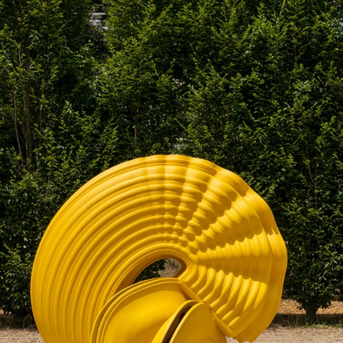 Tony Cragg, Outspan, 2008, bronzo. Giardini della Reggia. ©Pino Dell'Aquila