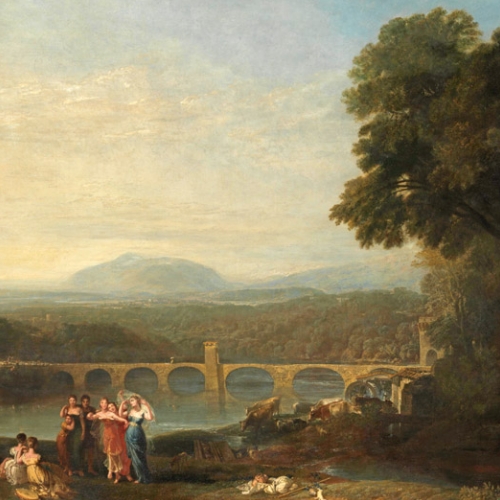 Apullia in Search of Appullus exhibited 1814. Oil paint on canvas
