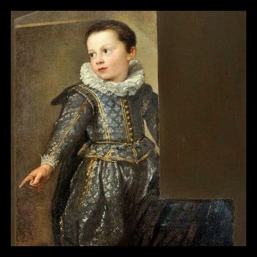  A. VAN DYCK, Ritratto di Ansaldo Pallavicino bambino,1625-1626, Musei Nazionali di Genova, Palazzo Spinola