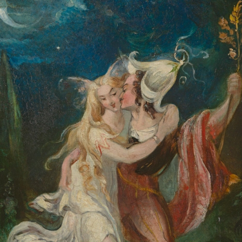 Theodor von Holst, Gli amanti delle Fate, 1840 circa -  © Tate / Tate Images