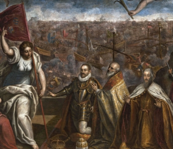 Palma il Giovane (1548/50 - 1628), Celebrazione della vittoria della battaglia di Lepanto del 7 ottobre 1571