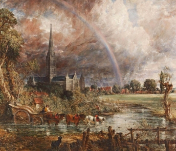 John Constable, La Cattedrale di Salisbury vista dai prati, 1831