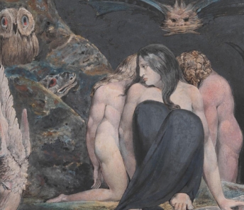 William Blake  La notte della gioia di Enitharmon (già detta 'Ecate') circa 1795. Photo (c) Tate