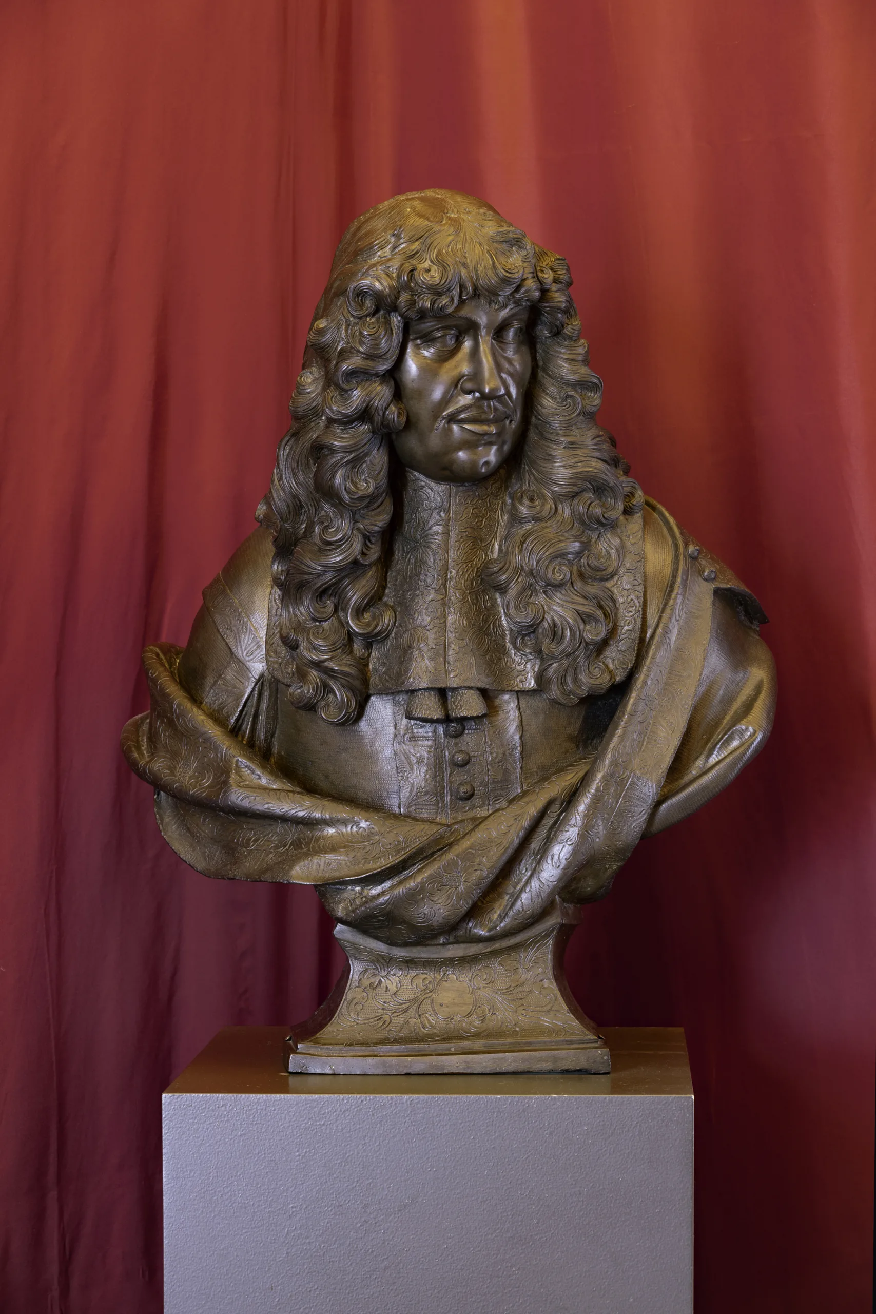 Bernardo Falconi, Busto di Giovanni Battista Trucchi, 1665-1671, bronzo