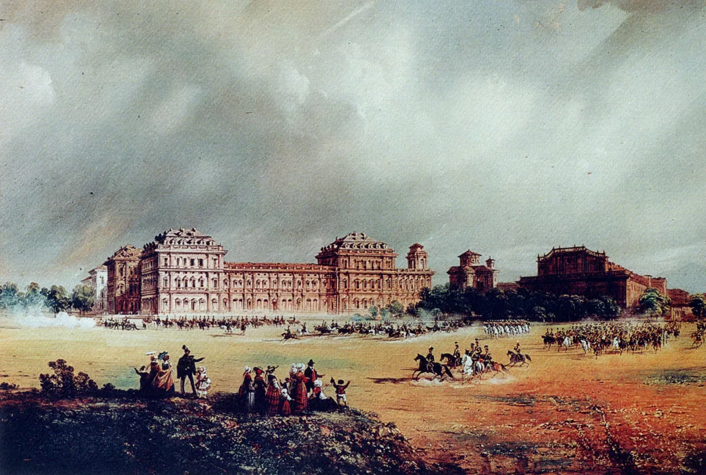La Reggia di Venaria durante il periodo militare