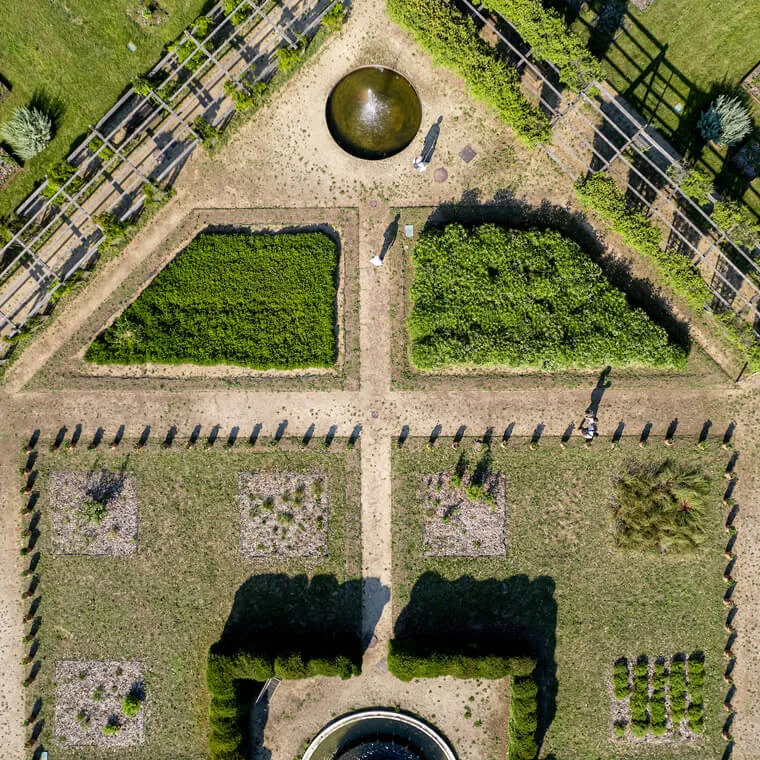 Le geometrie del Potager Royal