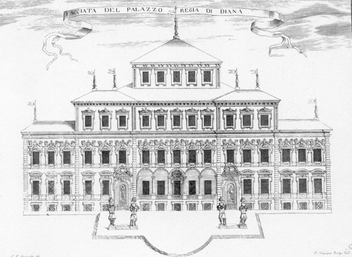 Il progetto per la Reggia di Venaria di Amedeo Castellamonte