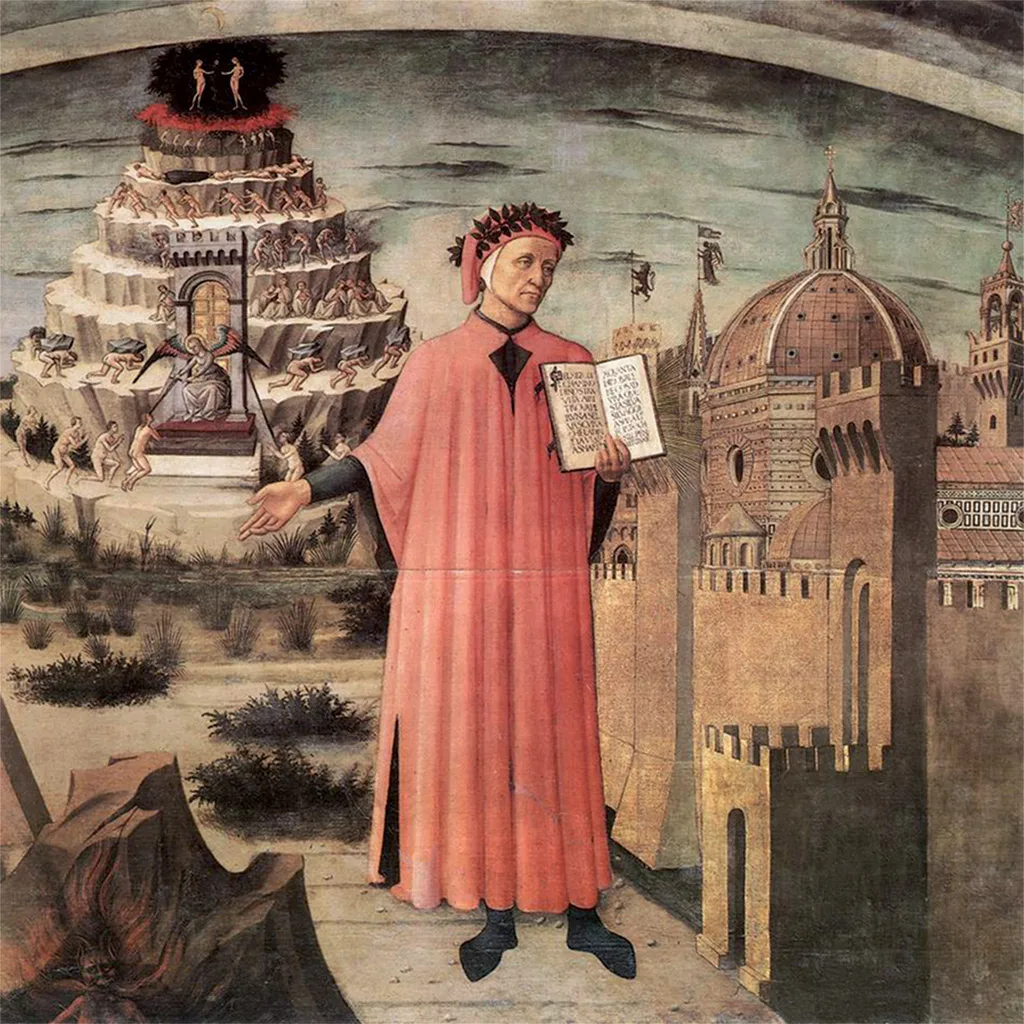 Domenico di Michelino - “La Divina Commedia illumina Firenze”