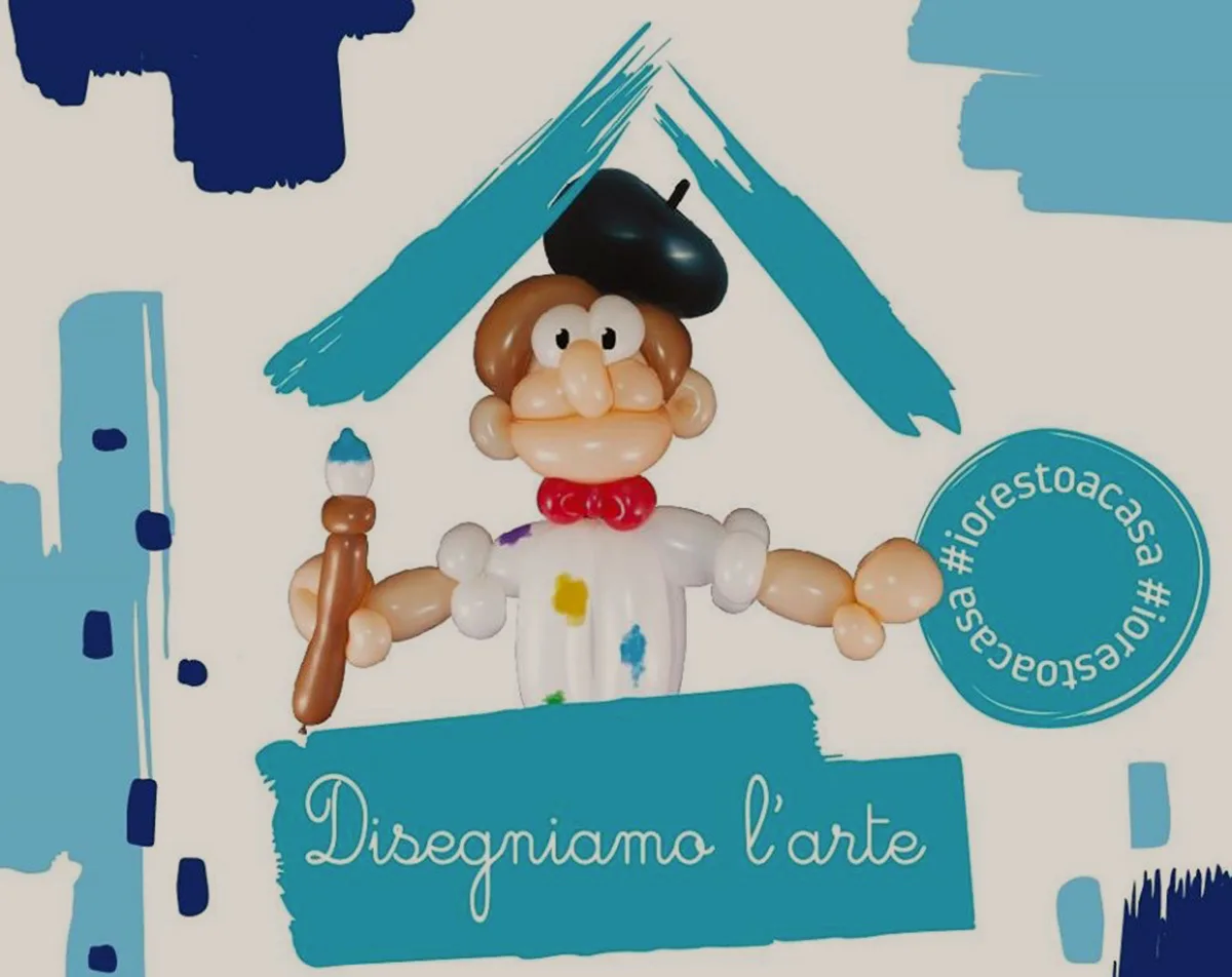 Disegniamo l'arte - #iorestoacasa